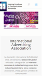 Mobile Screenshot of iaaspain.org